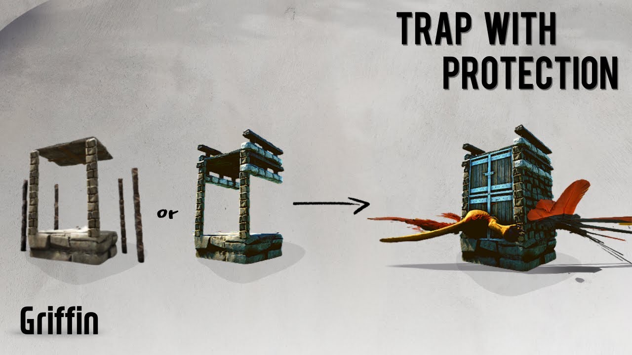 Griffin Trap (How to tame a Griffin) Ark Survival Evolved