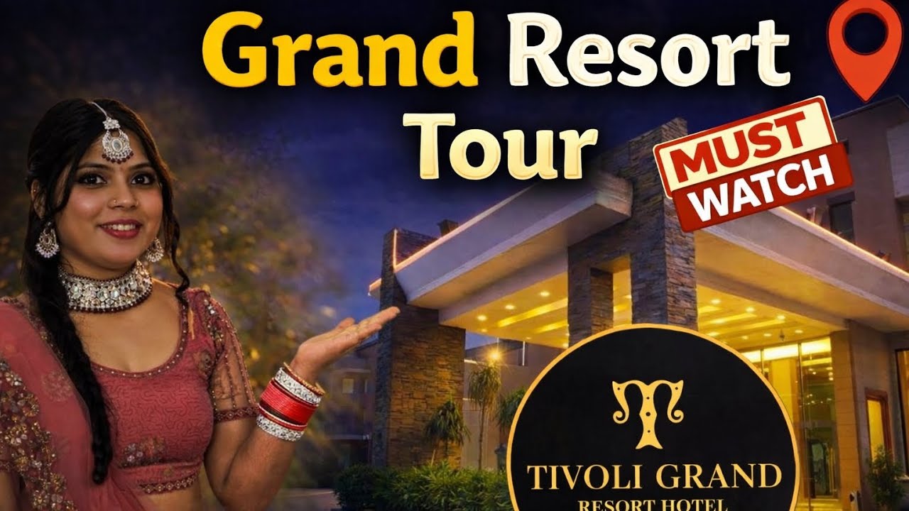 Tivoli Grand Resort Mein Ek Din! 🏊‍♂️ Delhi's Most Beautiful Resort Tour