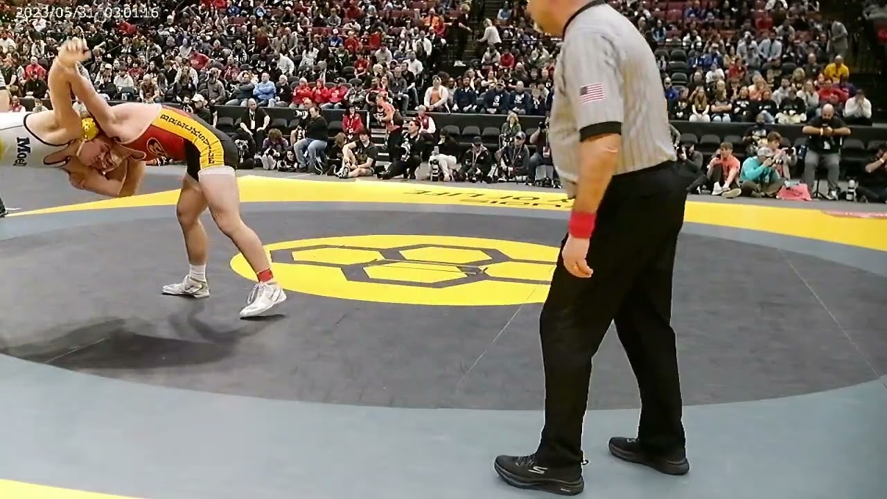 2025 OHSAA Wrestling Finals 215 Lbs. D1