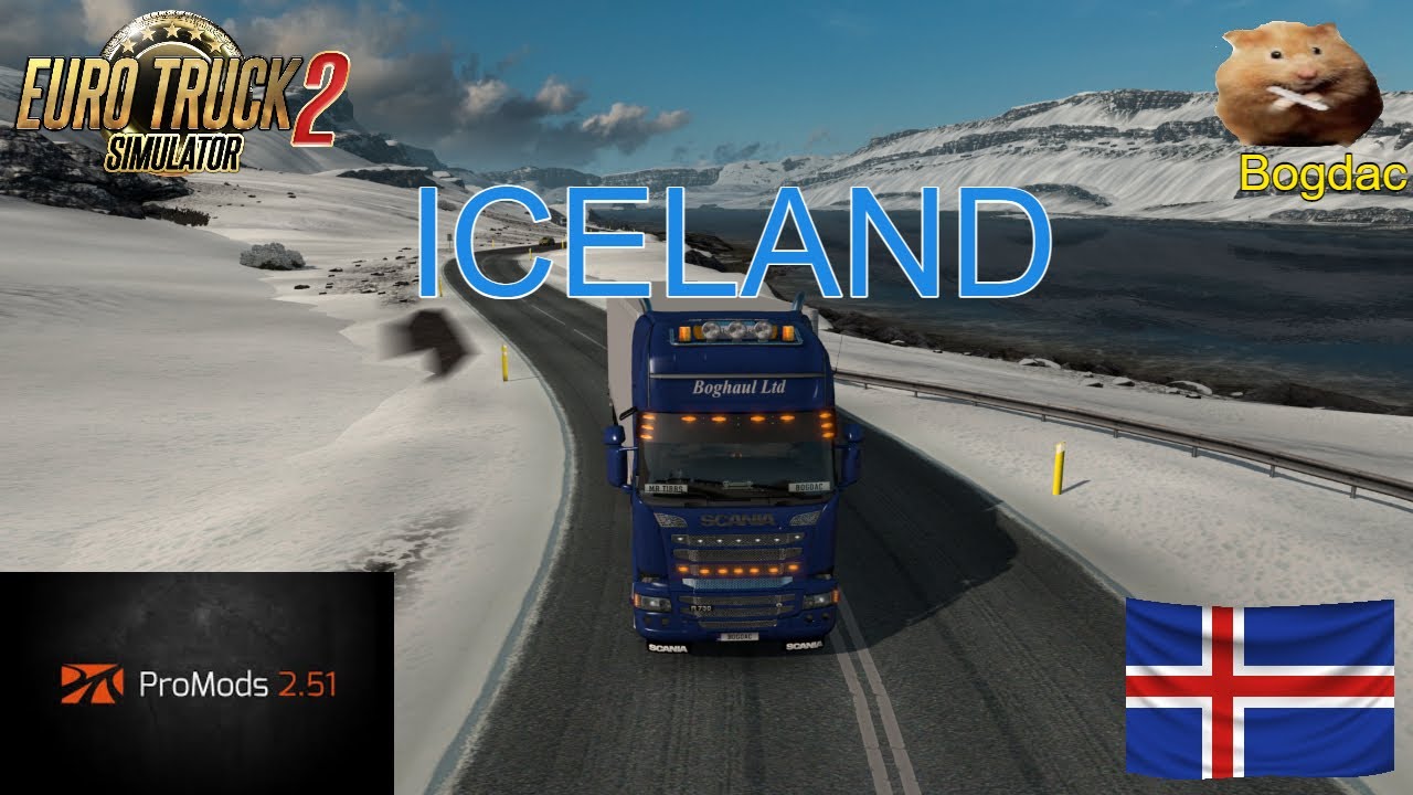 ETS2 1.39 Promods 2,51 ICELAND