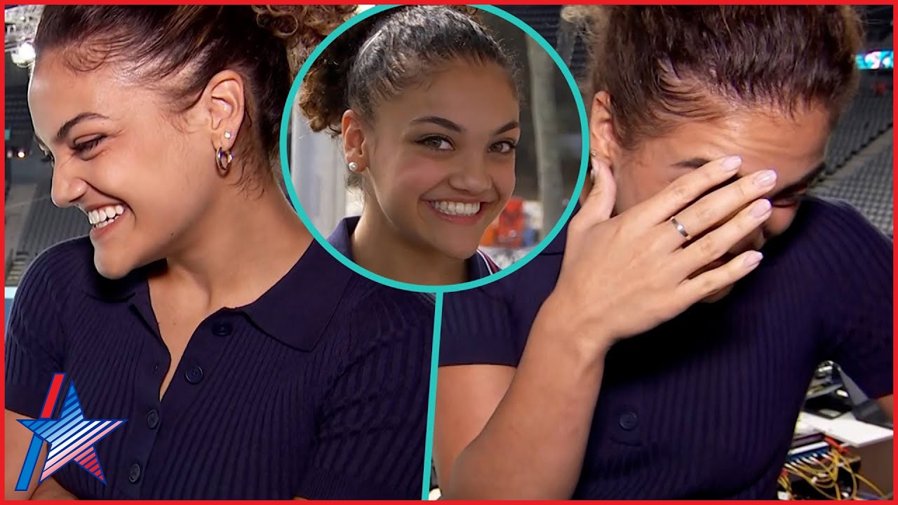 Laurie Hernandez Has Adorable Reaction To Team USA Olympics Throwback Video
