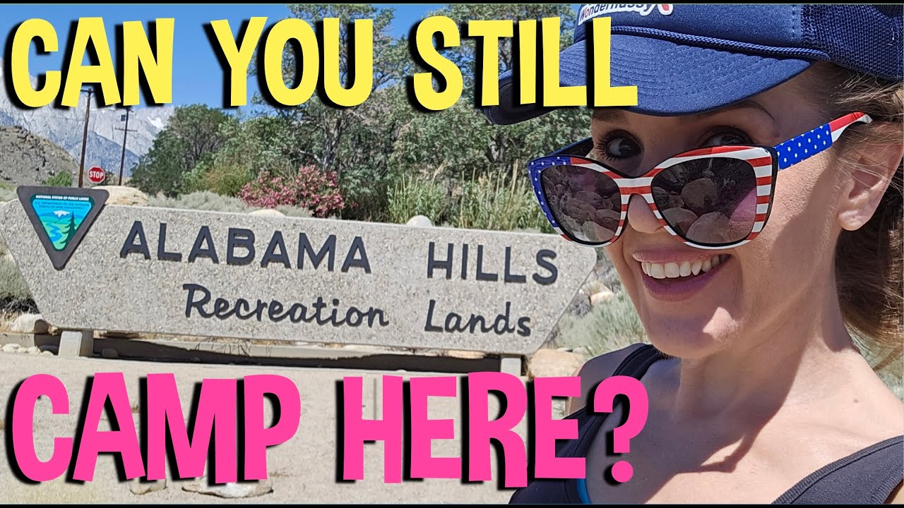 Solo Camping and Exploring in the Beautiful Alabama Hills of the Eastern Sierra