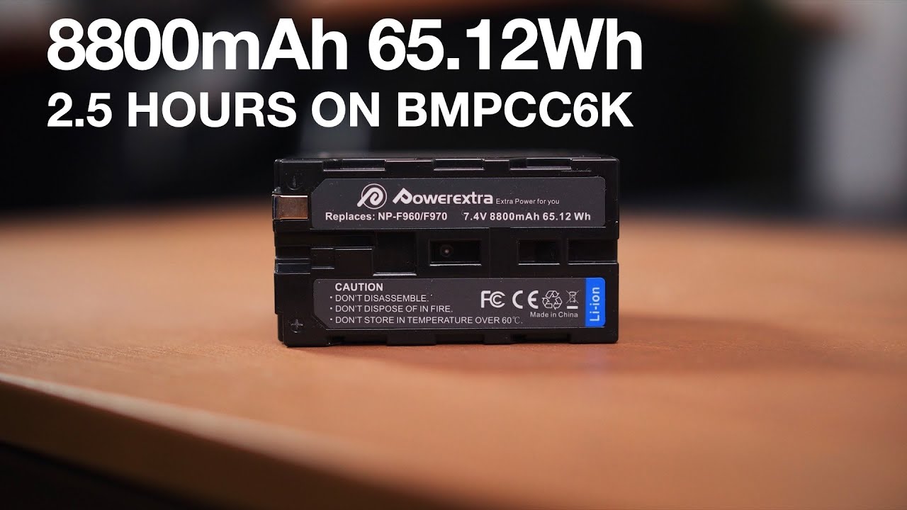 The Best Budget NP-F Battery | Powerextra NP-F970 Review