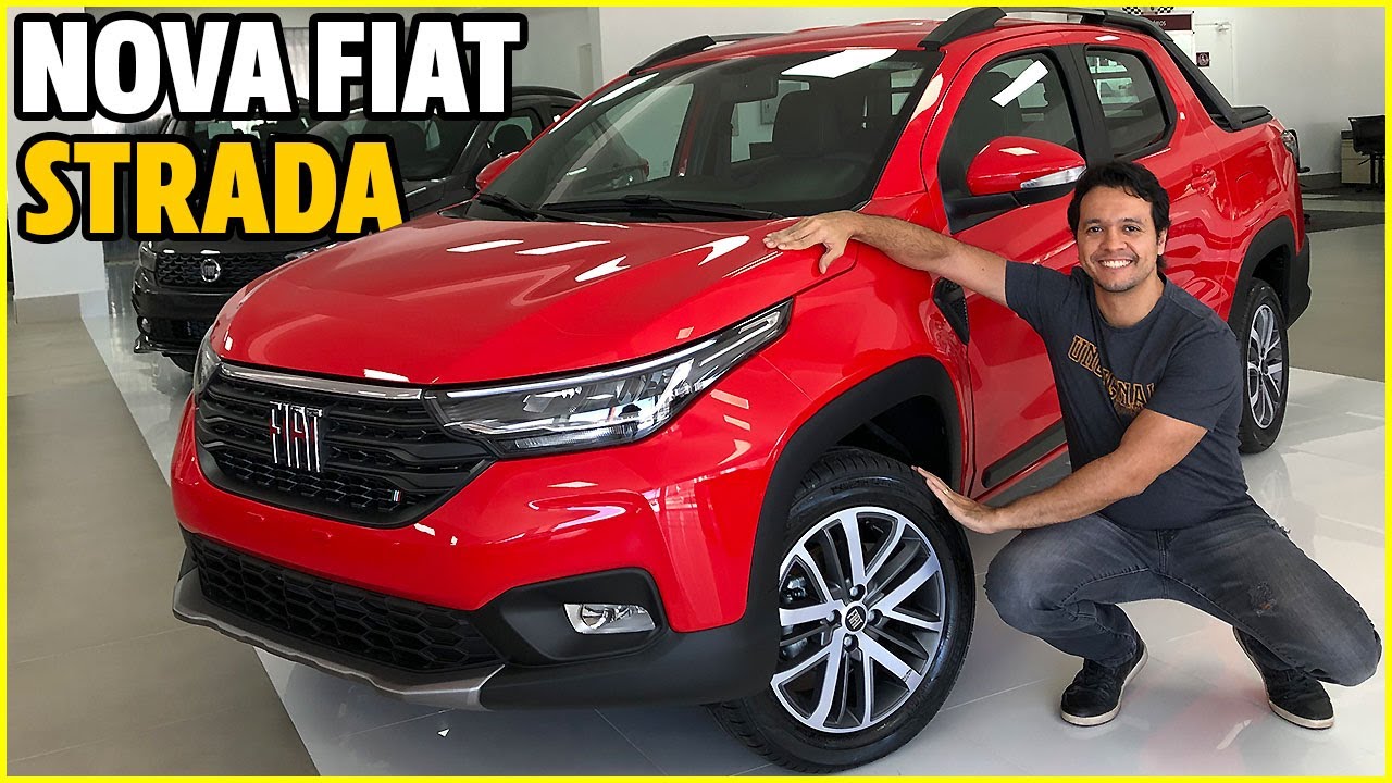 NOVA FIAT STRADA 2021: VI DE PERTO E N&Atilde;O CURTI 100% | VERS&Atilde;O VOLCANO 1.3 DE R$ 79.990