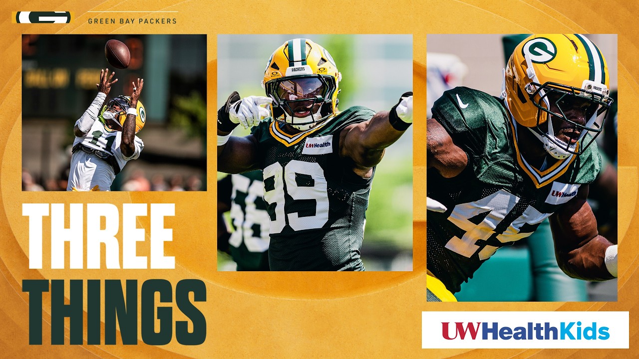 Three Things: WRs vs. DBs, Barryn Sorrell, 1-on-1 standouts