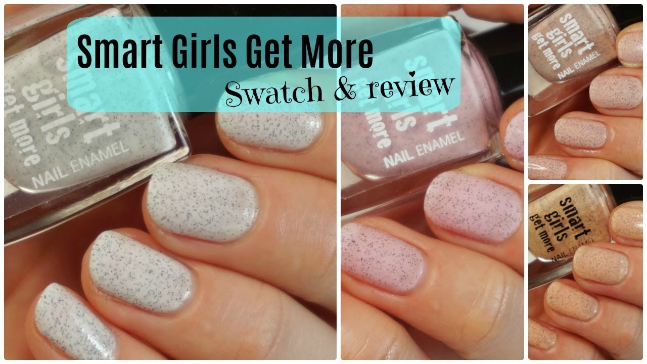 Smart Girls Get More swatch & review // Marmurkowe leakier SGGM