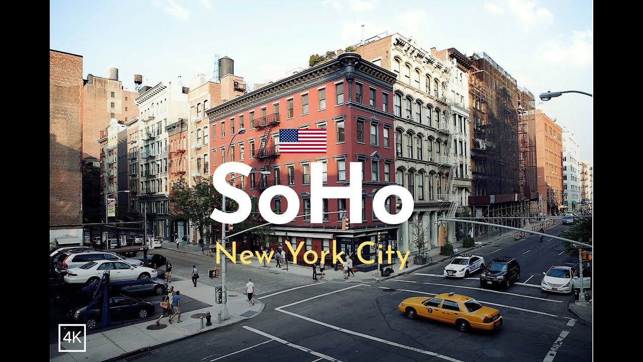 Fast Walk Through SoHo New York City 🗽 | 4K Virtual Tour