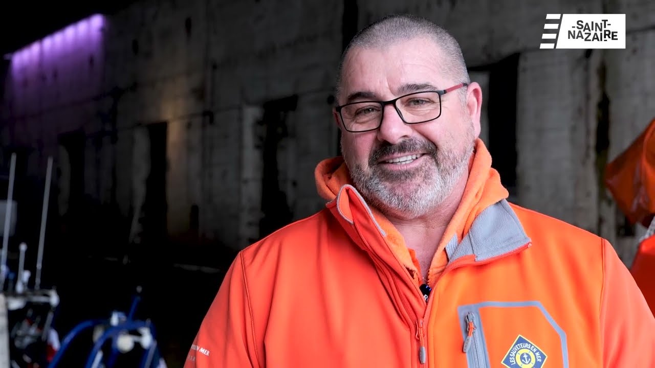En formation à Saint-Nazaire avec les patrons de la SNSM