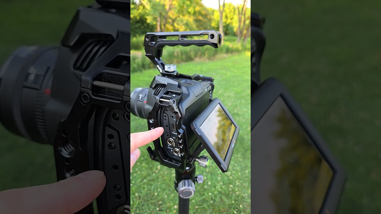 Black Magic Pocket Cinema Camera 6k Pro имеет множество полезных функций для создания видео #виде...
