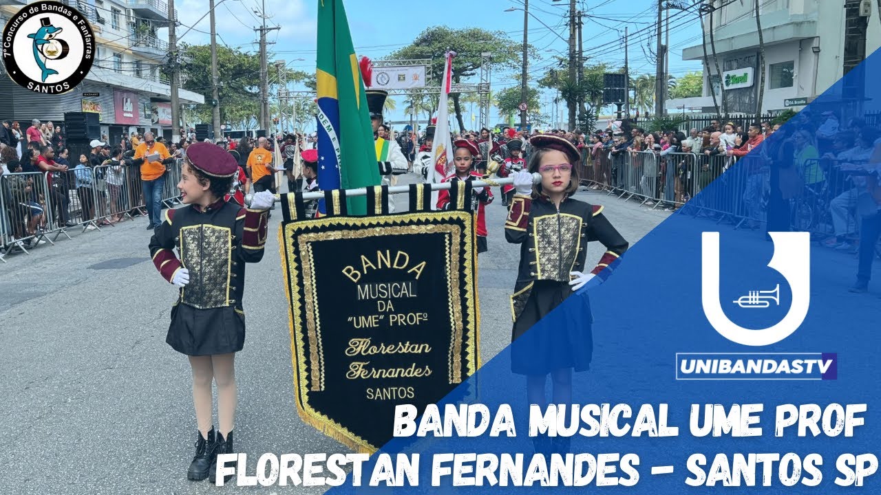 Banda Musical Florestan Fernandes - Sp | 7 Concurso de Bandas de Santos 2024 (Completo)