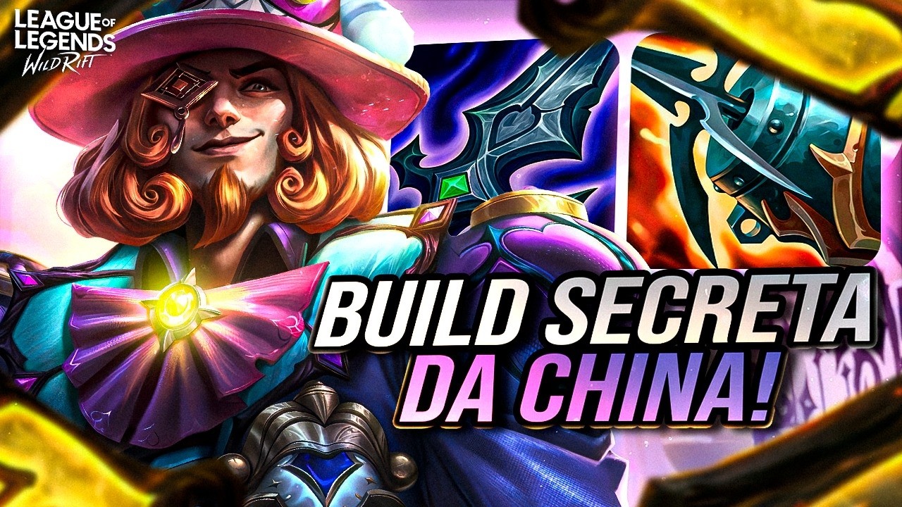TWISTED FATE COM A BUILD SECRETA DA CHINA &Eacute; IMORAL! | LoL Wild Rift