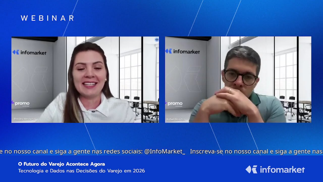 [ W E B I N A R ] O Futuro do Varejo Acontece Agora | Tecnologia e Dados nas Decisões do Varejo 2026