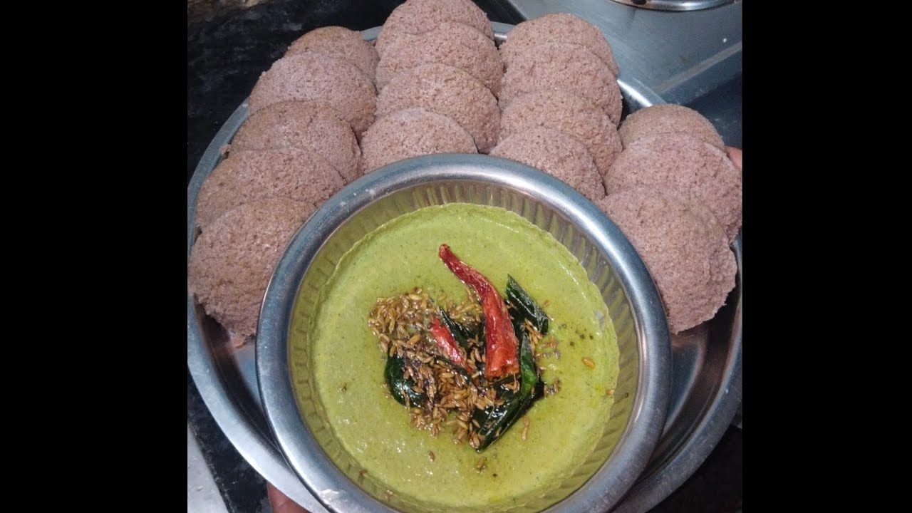 How to make Ragi ke idli with fresh pudine ki chutney 