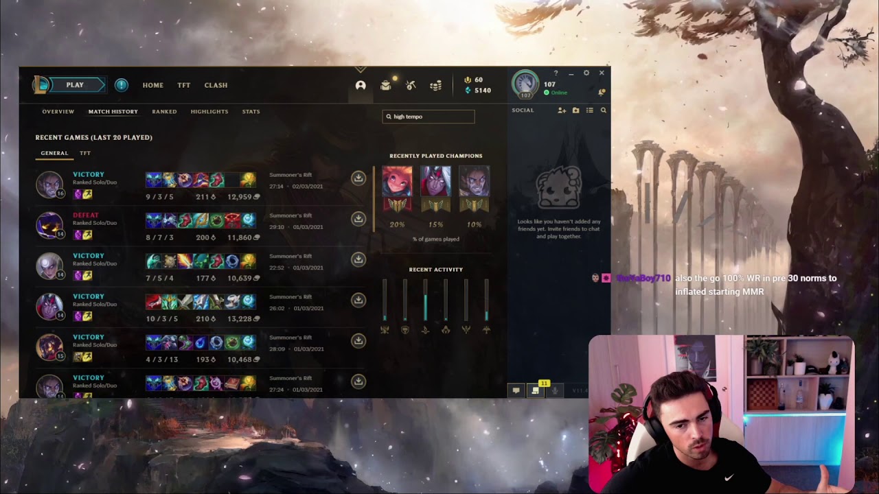 Midbeast explains how to get RANK 1 with MMR exploit LEAGUE OF LEGENDS
