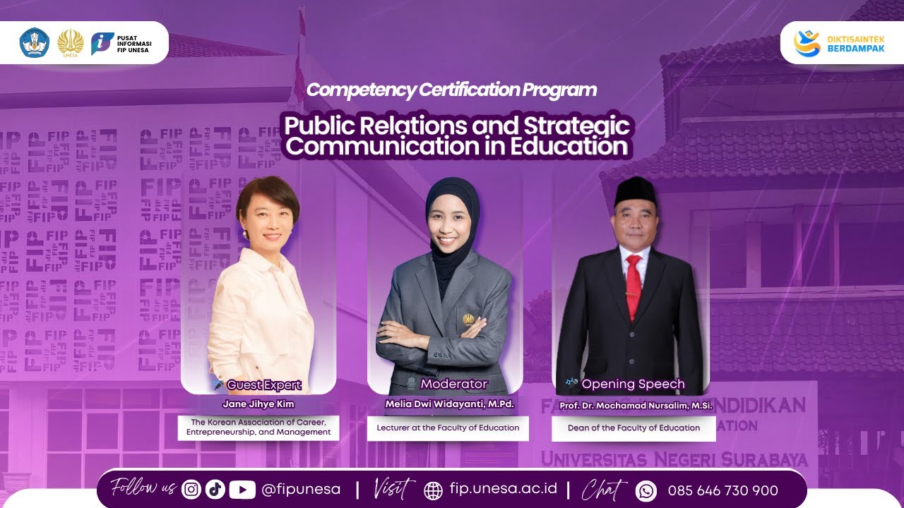 Competency Certification Program | Public Relations and Strategic Communication in Education | FIP