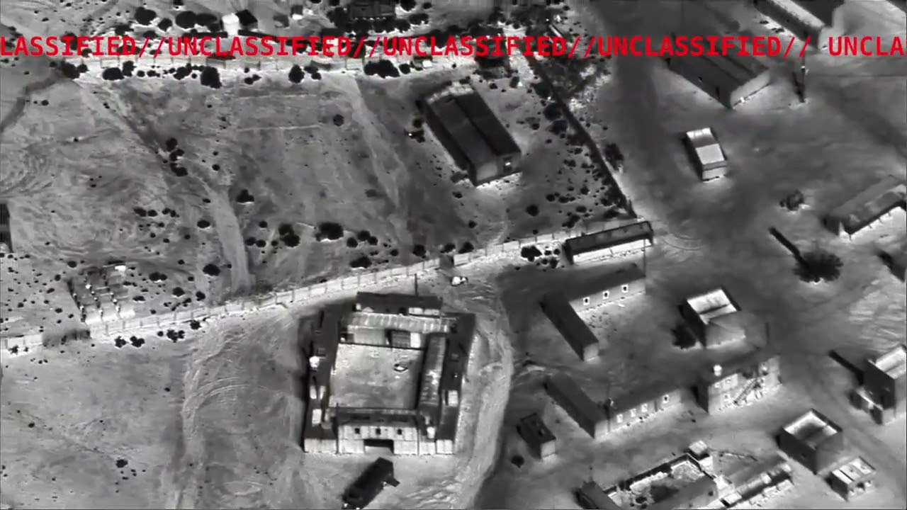 Rare Look at MQ-9 Reaper Live Targeting Feed Footage with Audio