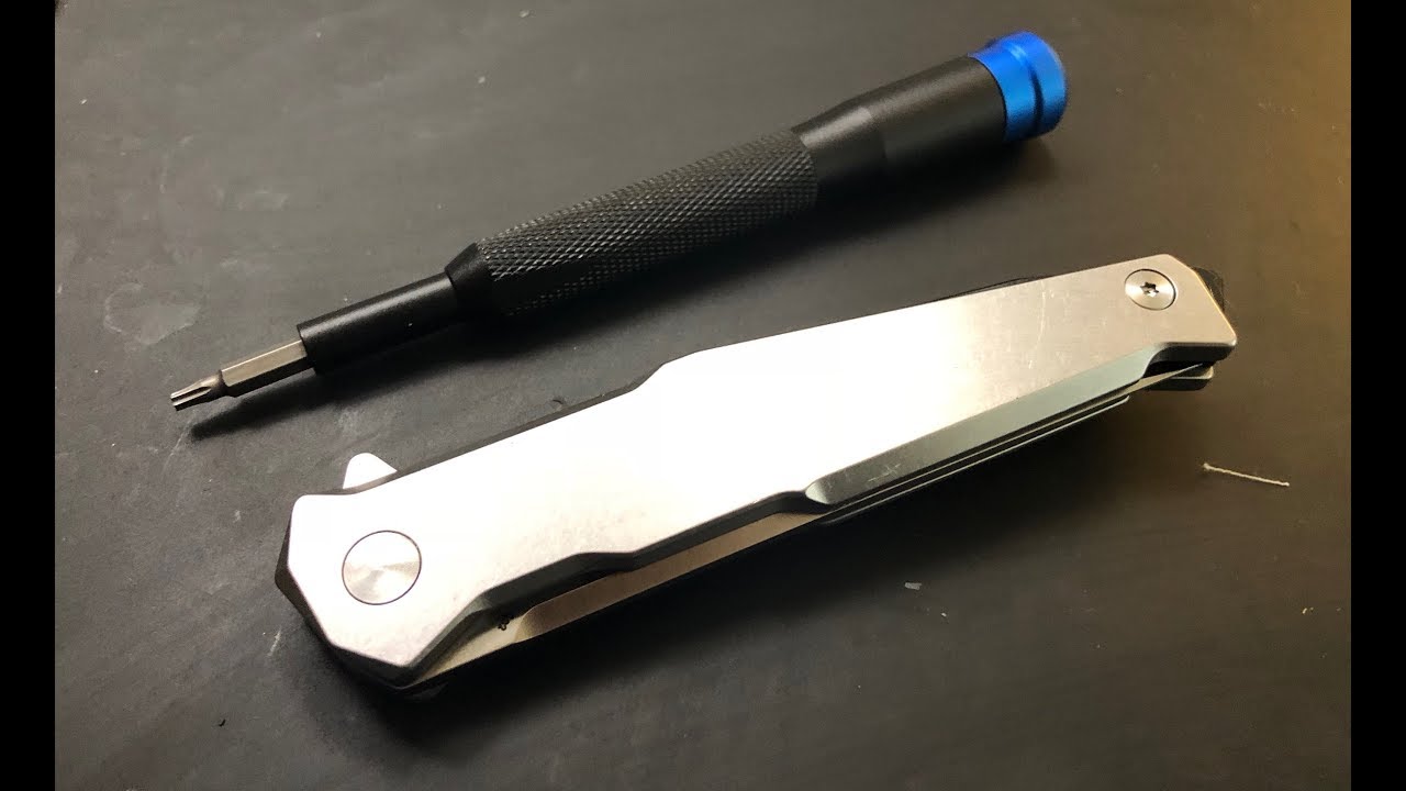 How to disassemble and maintain the Ruike P108 Pocketknife