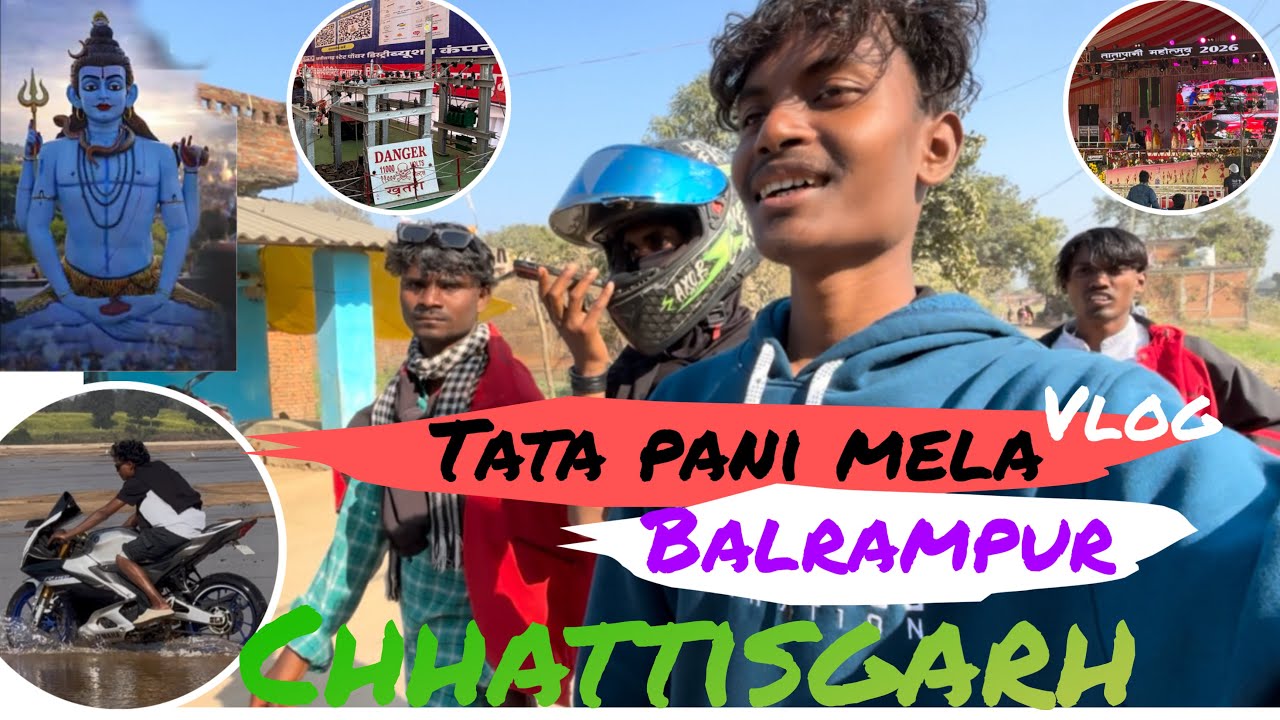 Tatapani 2026 🎡mela  #tatapani mela me  bahut maja  chhatisgarh balrampur #mela #vlog 