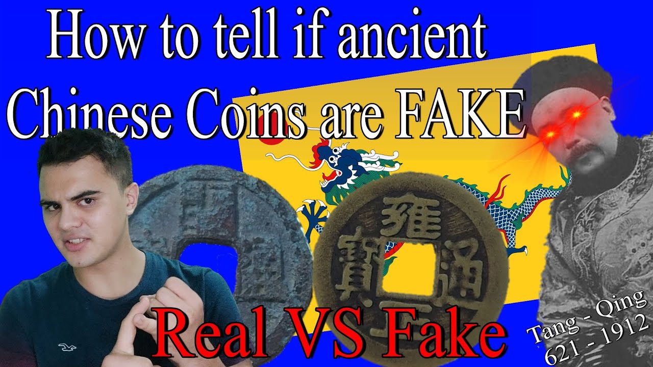 Fake Chinese coins! How to tell if ancient Chinese coins are fake.
