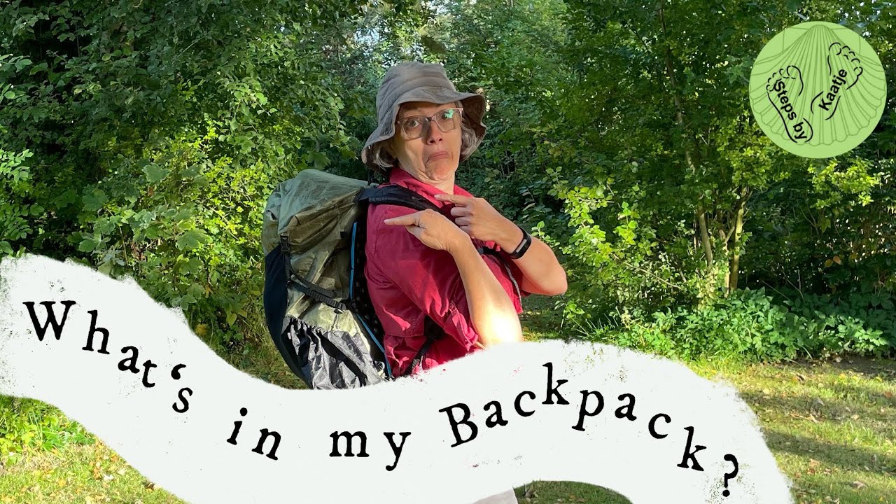 Whats in my backpack? Trying to pack lightweight to hike the GR5 in the South of France! #GR5