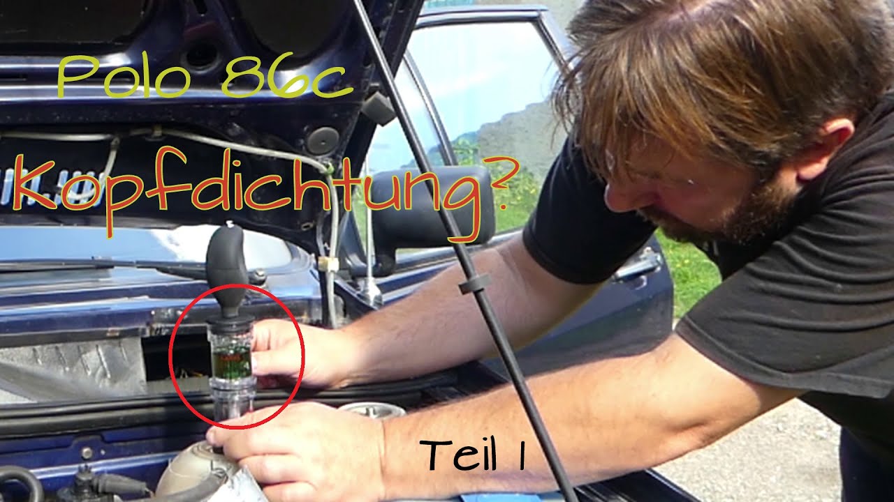 Polo Zylinderkopfdichtung wechseln, wie alles begann. Teil 1 #polo #86c #kopfdichtung