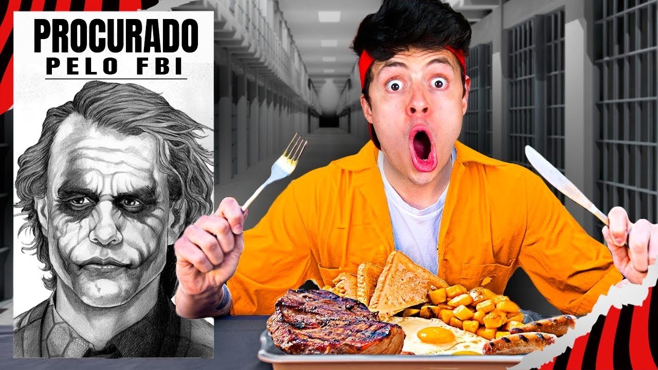 COMIDA DOS MAIORES SUPER VILÕES DO MUNDO!