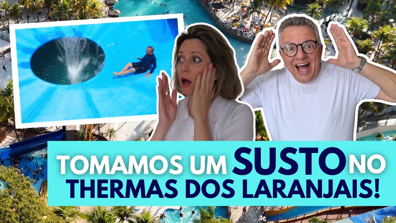 LEVAMOS UM SUSTO NO THERMAS DOS LARANJAIS!