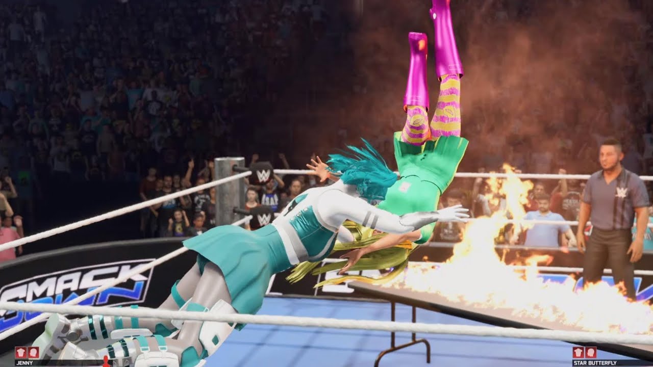 Jenny wakeman Vs Star Butterfly WWE 2K25