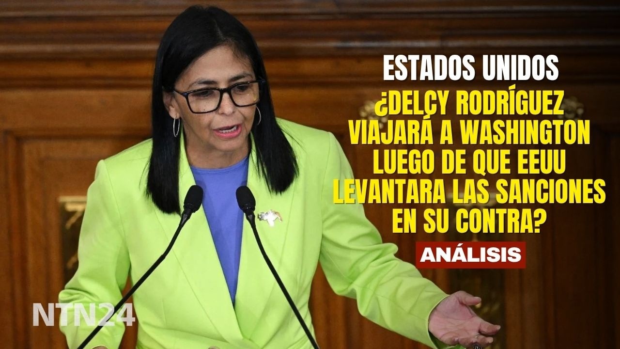 &iquest;Delcy Rodr&iacute;guez viajar&aacute; a Washington luego de que EEUU levantara las sanciones en su contra?