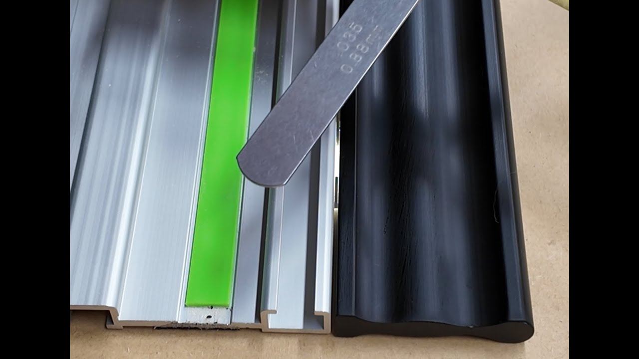 Is your track saw guide rail straight?