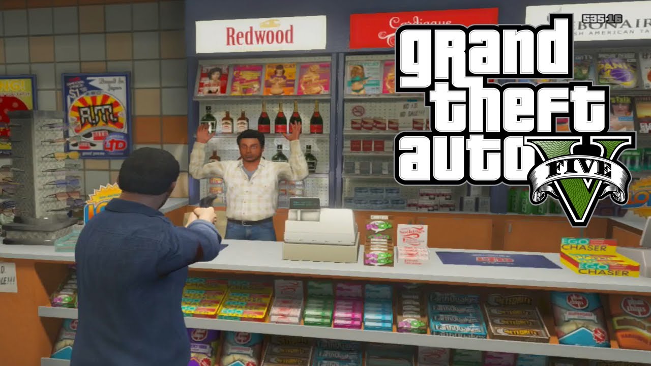 GTA 5: Быстрые и лёгкие деньги &mdash; как грабить магазины и заправки (GTA V)