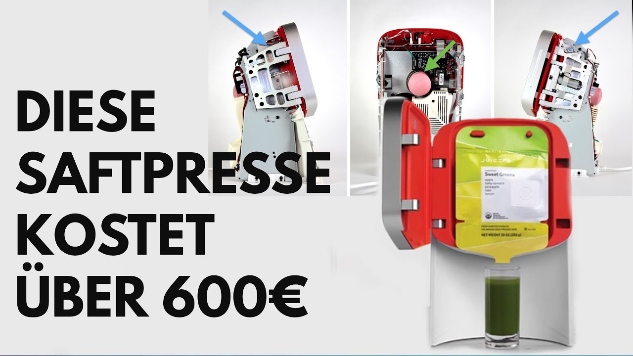 Das Unnötigste Hightech-Gerät der Welt - Die Juicero Saftpresse