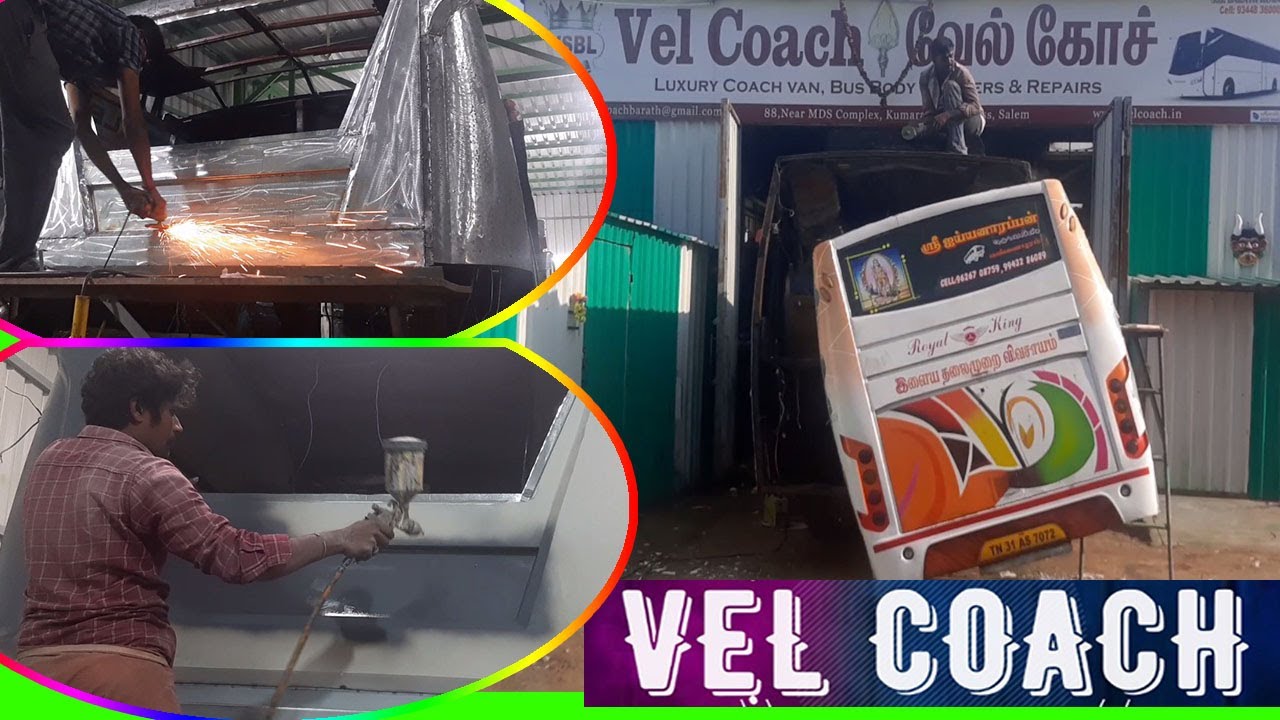 Back Show Set Changing | Iyyenarappan Travels | Vel Coach | Salem |