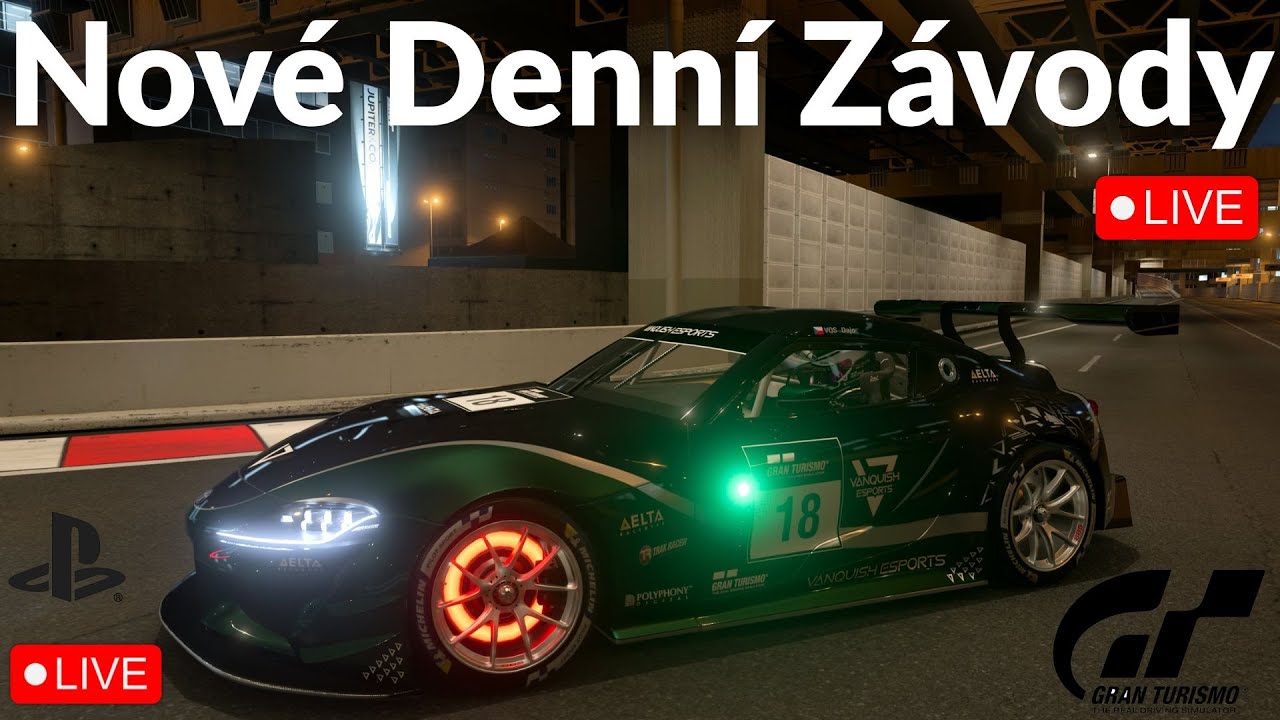 🔴LIVE | Gran Turismo 7 | Nové Denní Závody | Dokážeme Zvítězit?