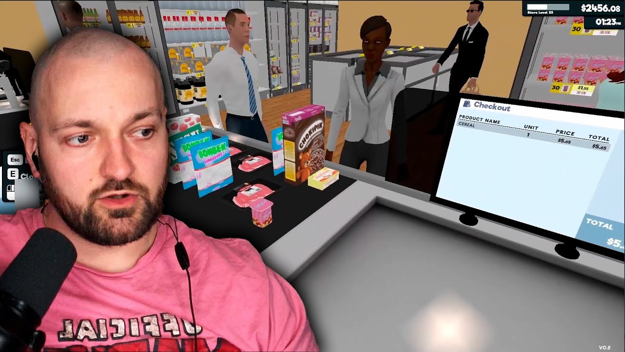 Palasin kauppiaaksi!  - Supermarket Simulator