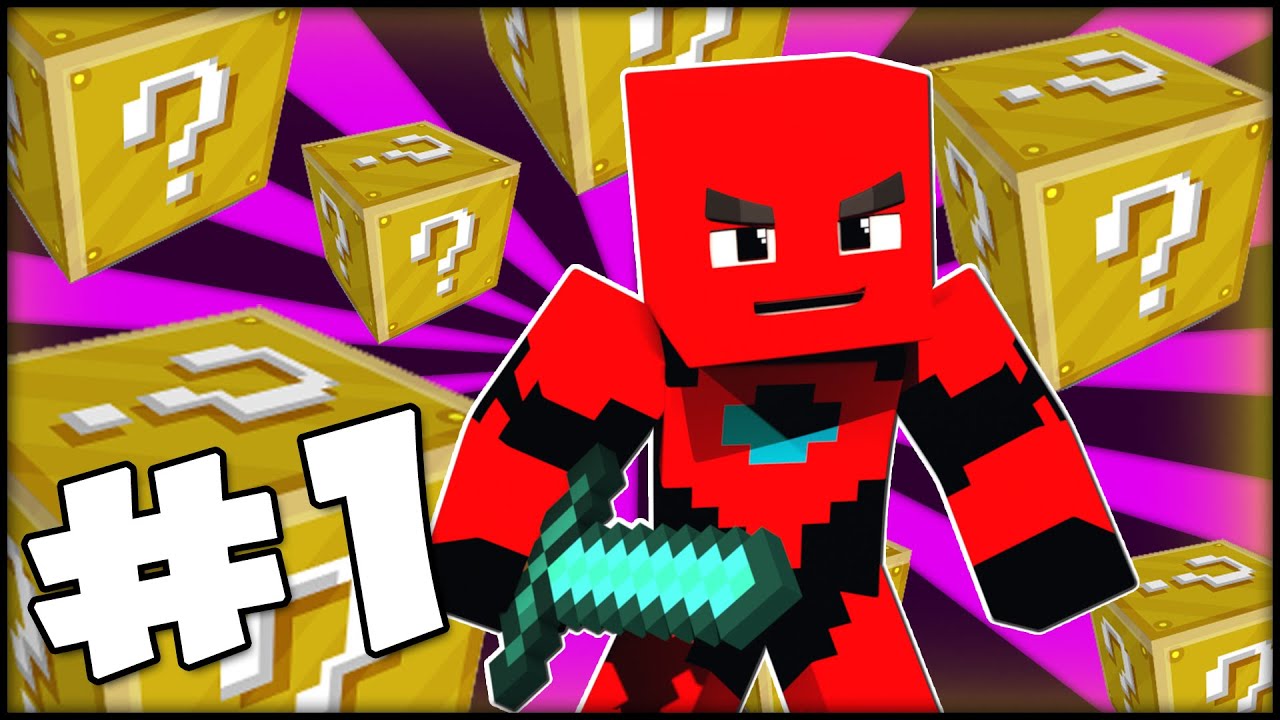 MINECRAFT LUCKY ISLANDS - EPISODE 1 - I AM HARRY POTTER!