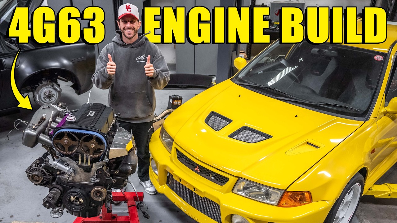 Building a 4G63 with Built Internals! - Mitsubishi Evo 5
