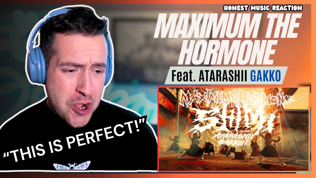 Honest Reaction to MAXIMUM THE HORMONE 『SHIMI feat. ATARASHII GAKKO!』(MV Special Ver.)