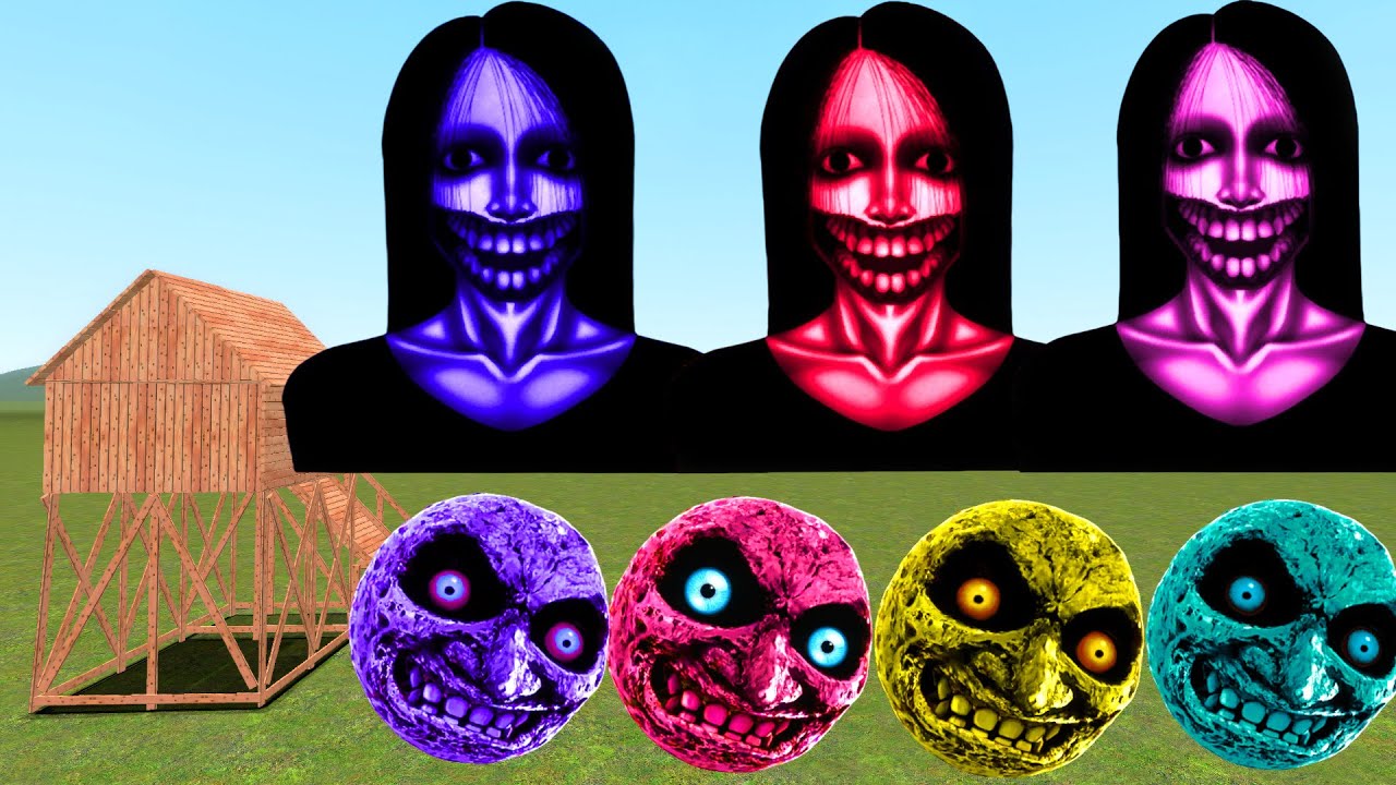 Kuchisake Onna, Termina Vs Towers In Garry's Mod ep3