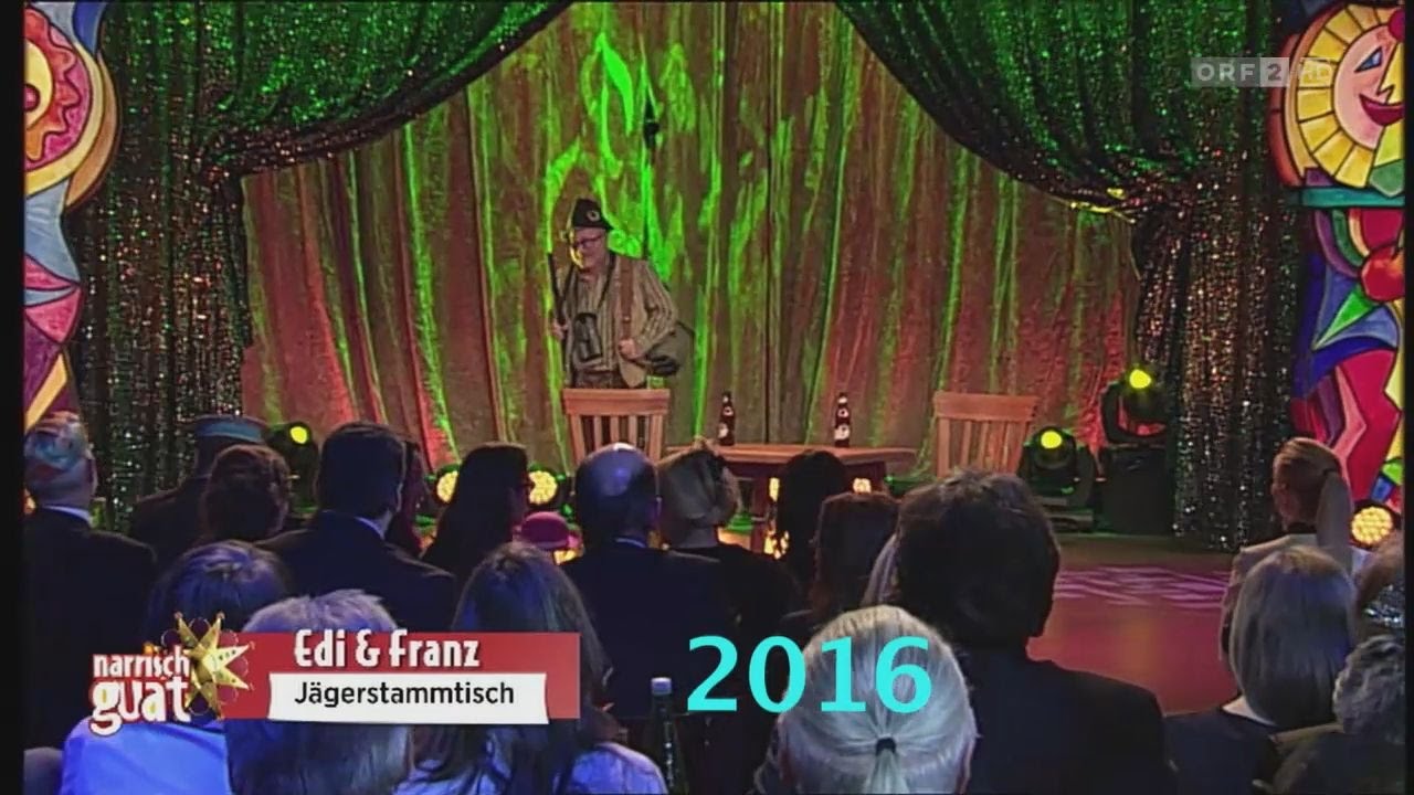 Narrisch guates aus 2016: Edi & Franz Jäger Stammtisch