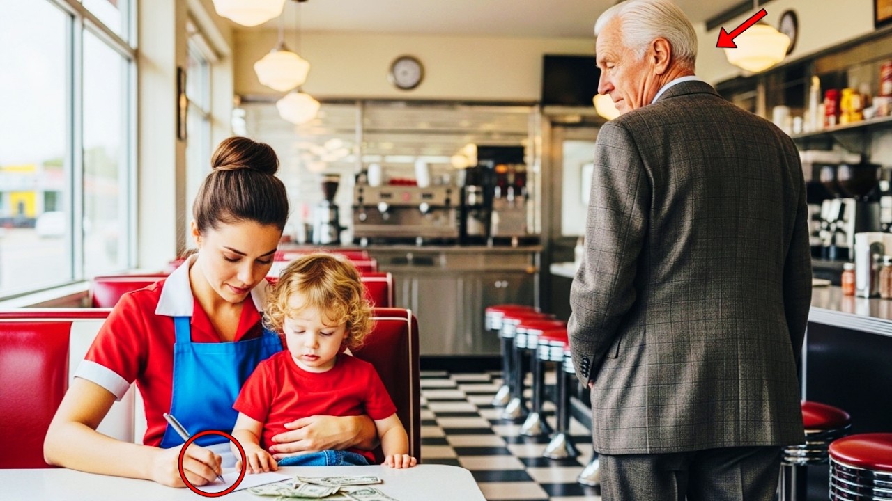 Billionaire Left $0 Tip... What She Found Under His Plate Broke Her Into Tears 😭