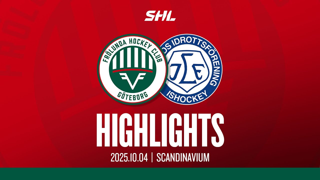 HIGHLIGHTS: Frölunda HC - Leksand | SHL | 2025-10-04
