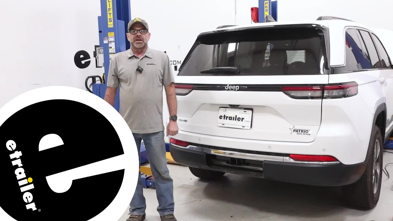 etrailer | Installing the Curt Trailer Hitch Receiver on a 2024 Jeep Grand Cherokee 4xe