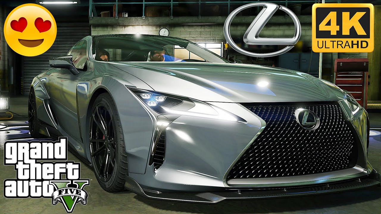 2020 Lexus LC500 Artisan Spirits tuning - GTA V test drive !