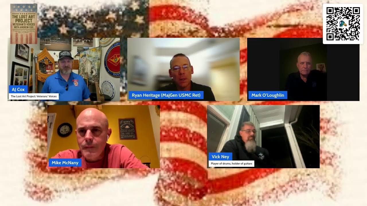 #522 FireSide Chat w/ Special Guest MajGen Ryan Heritage Retired;