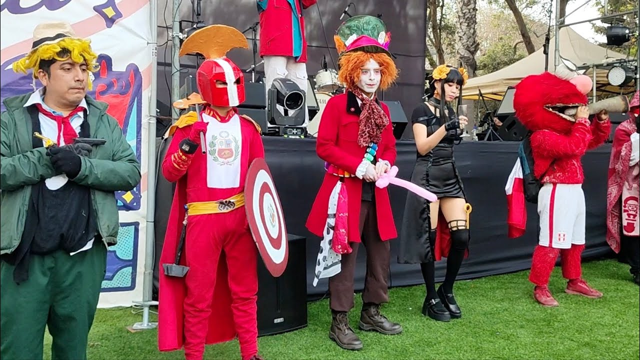 Pasarela Cosplay en la Feria Planet de Fiestas Patrias 2024