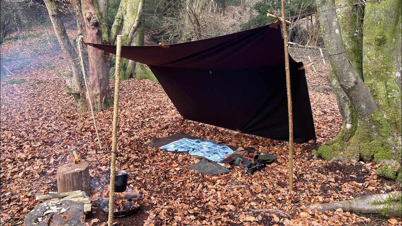 Thornhill Ultra Heavy Tarp Bushcraft Camp