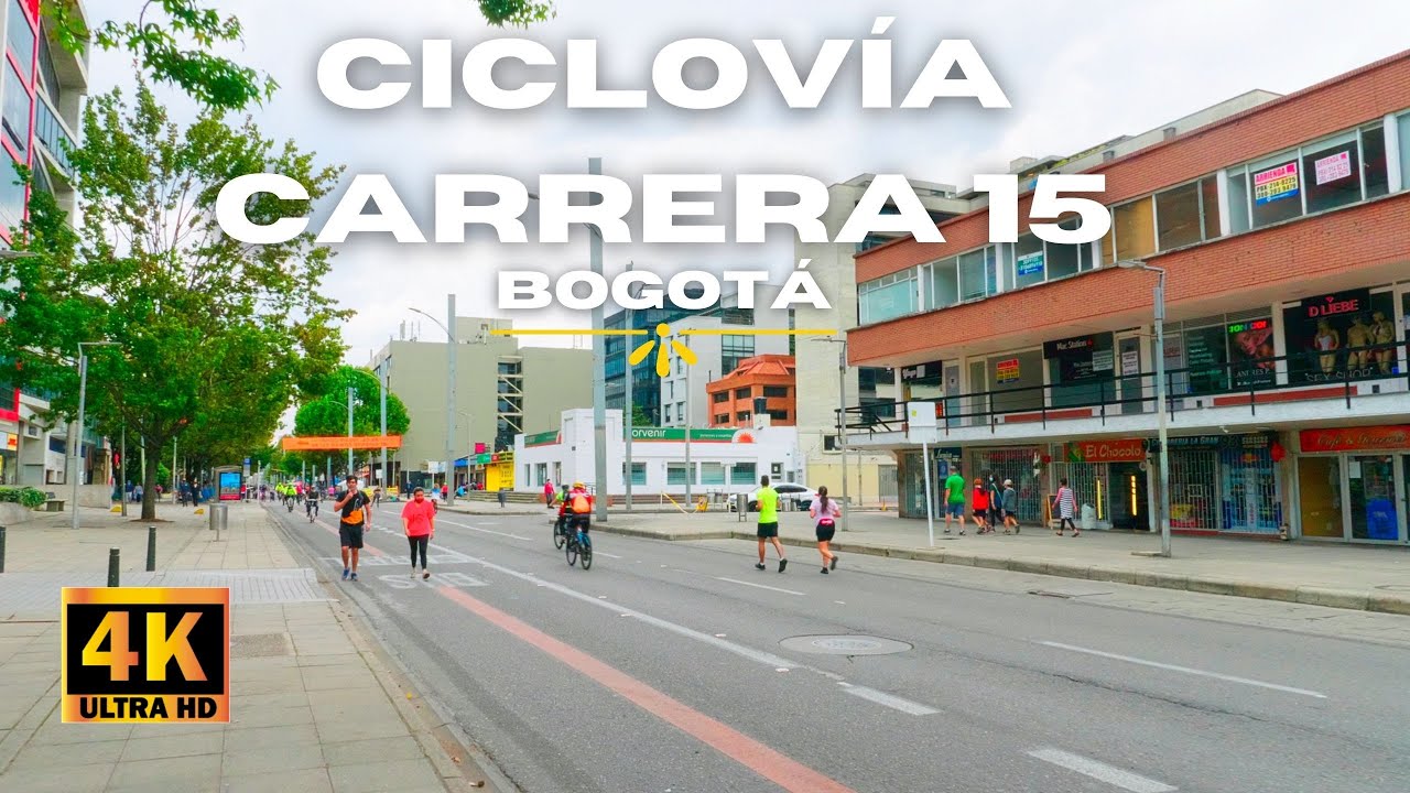 Ciclovía Carrera 15 Bogotá