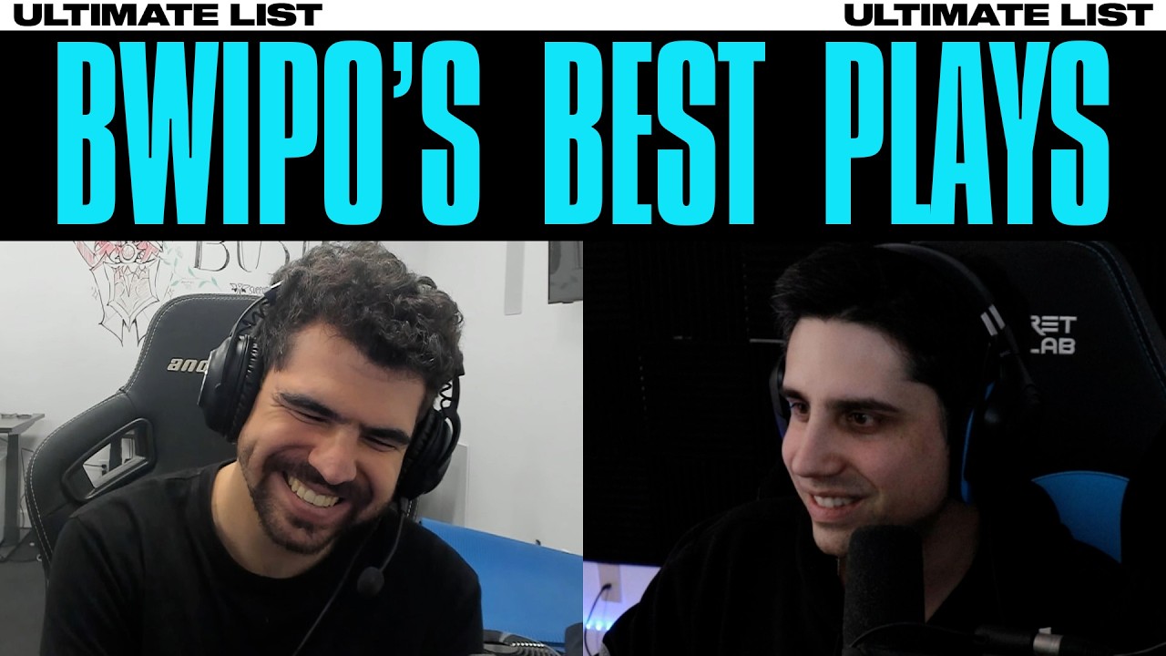 The BEST Bwipo Plays in League of Legends Esports History | IWDominate & Bwipo