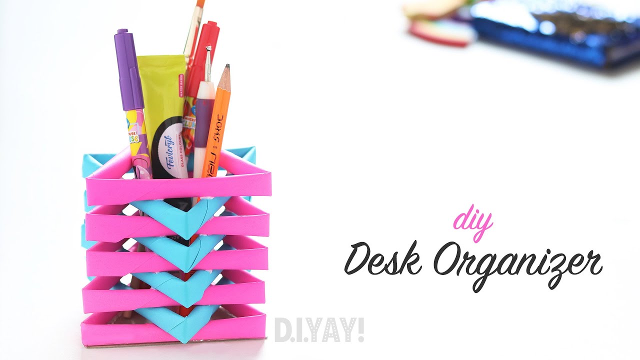 DESK ORGANIZATION IDEA | Desk Organizer | Desk Decor